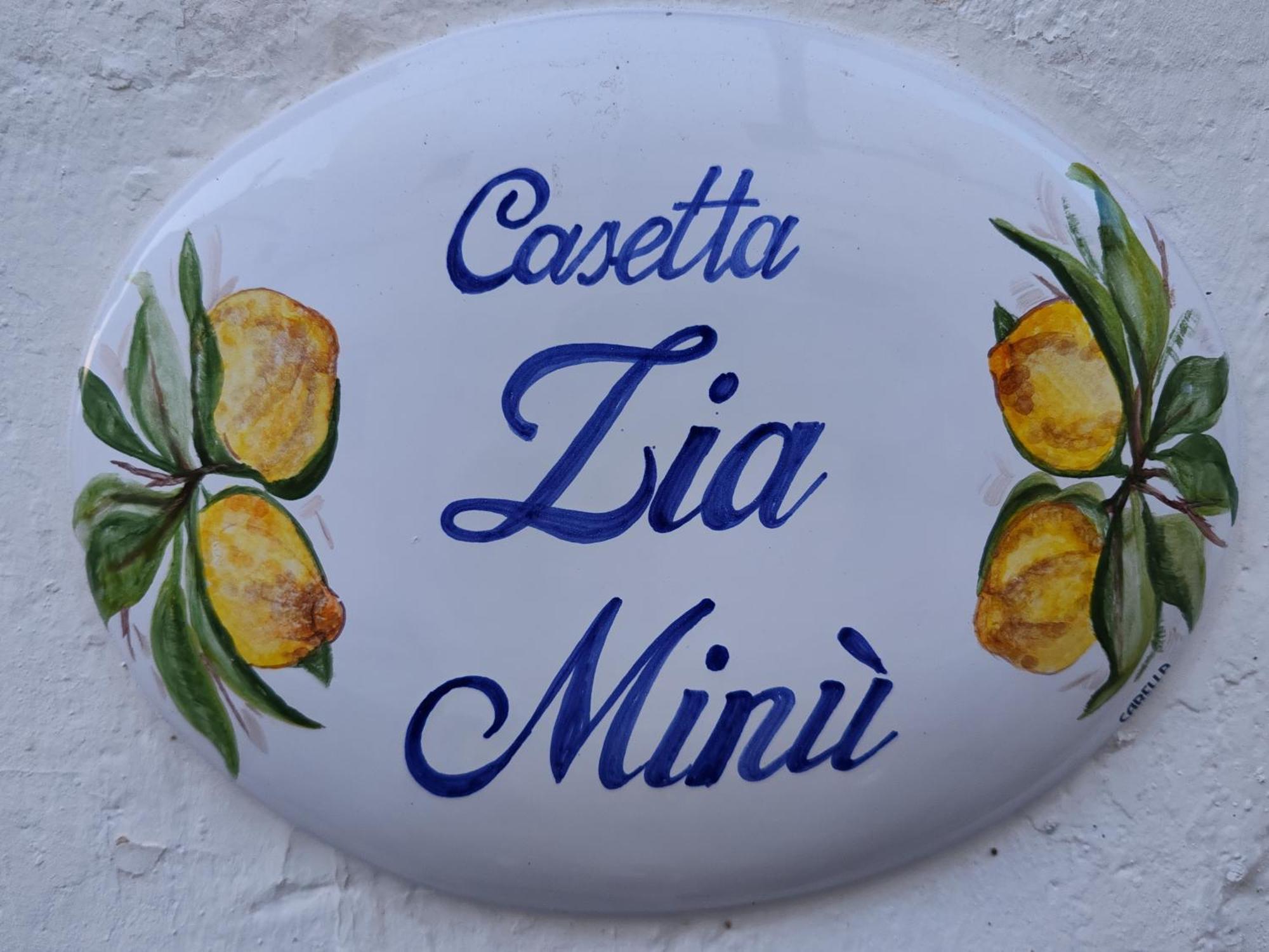 Hébergement de vacances Casetta Zia Minu'